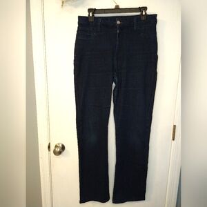 Oro By Ileana Oro Made In USA Dark Wash Denim Bootcut Jeans